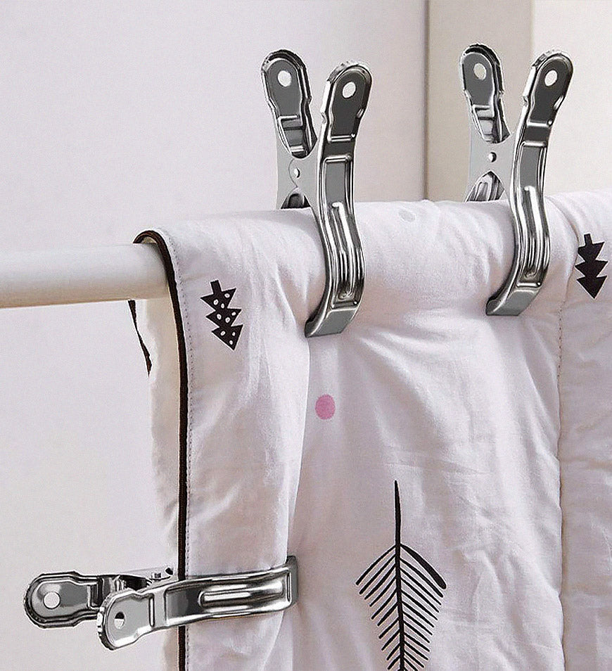 Clips De Couette Rembourrés, 6 Pièces, Attaches De Couverture Pour