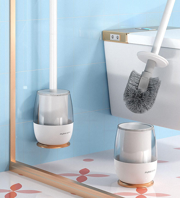 Joybos® Kit de Brosses WC en Silicone et Poils F42
