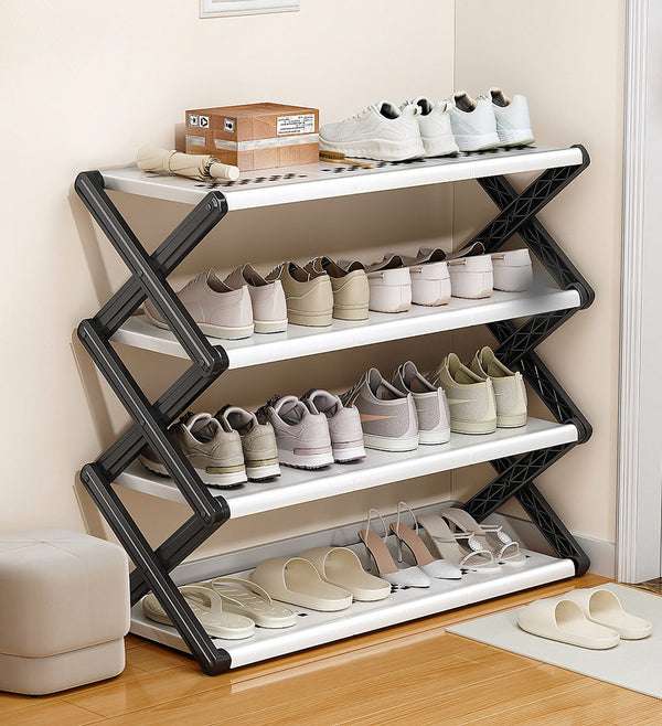 Joybos® Étagère à chaussures pliable simple de grande capacité F253