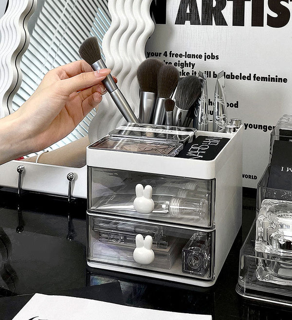 Joybos®Présentoir de Table Multifonctionnel avec Tiroirs